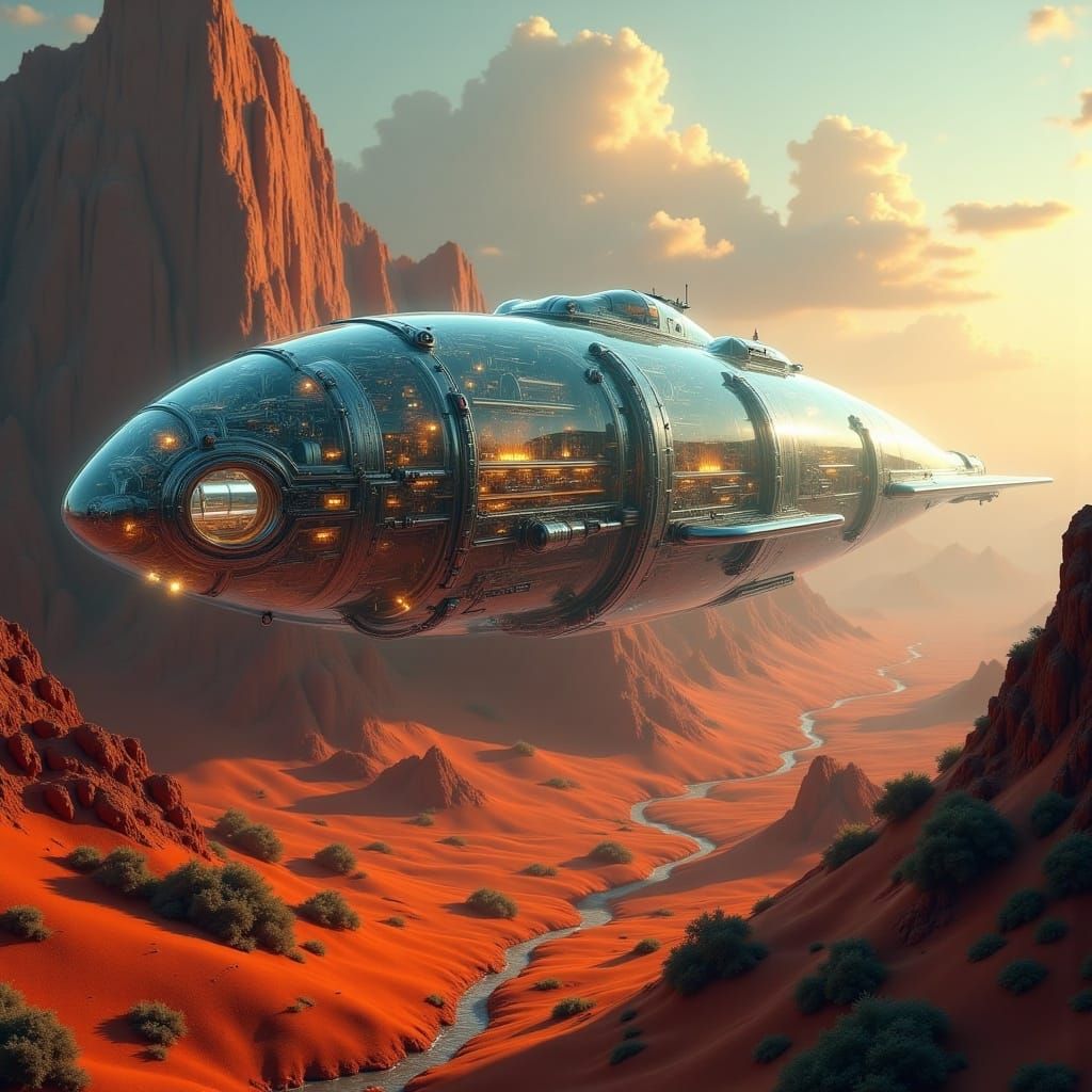 <lora:Transparent:1.0>A massive transparent spaceship, totally transparent where you can see all the parts of the engine, aliens, laboratory...