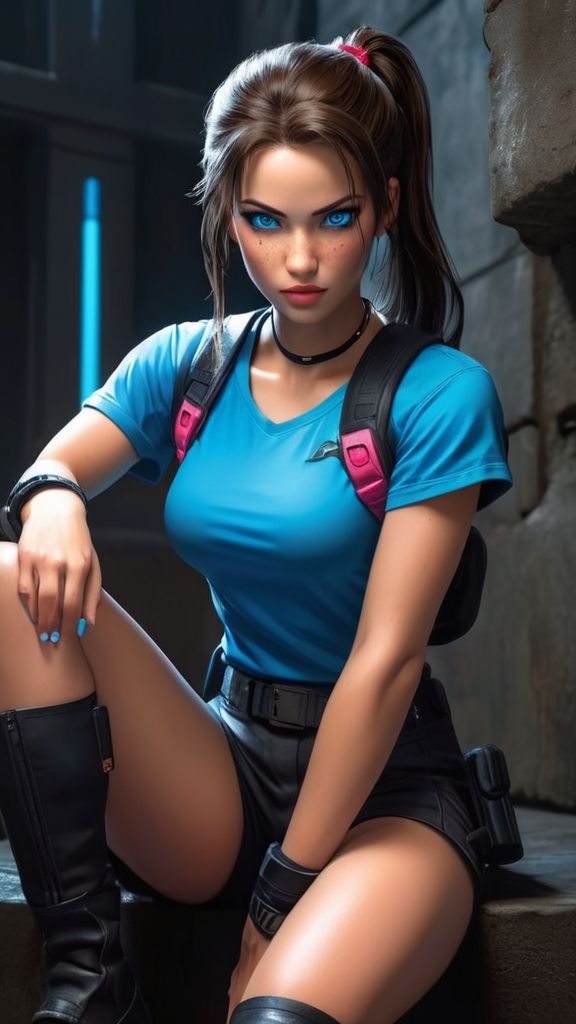 Lara Croft - workout