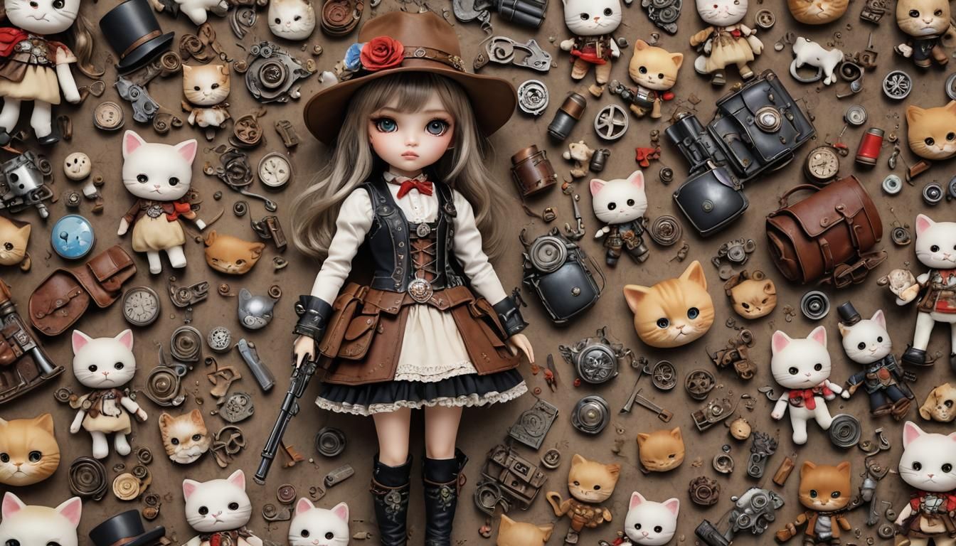 <Full length portrait>
<Kawaii style doll>
<Western>
<Ms. Ki...