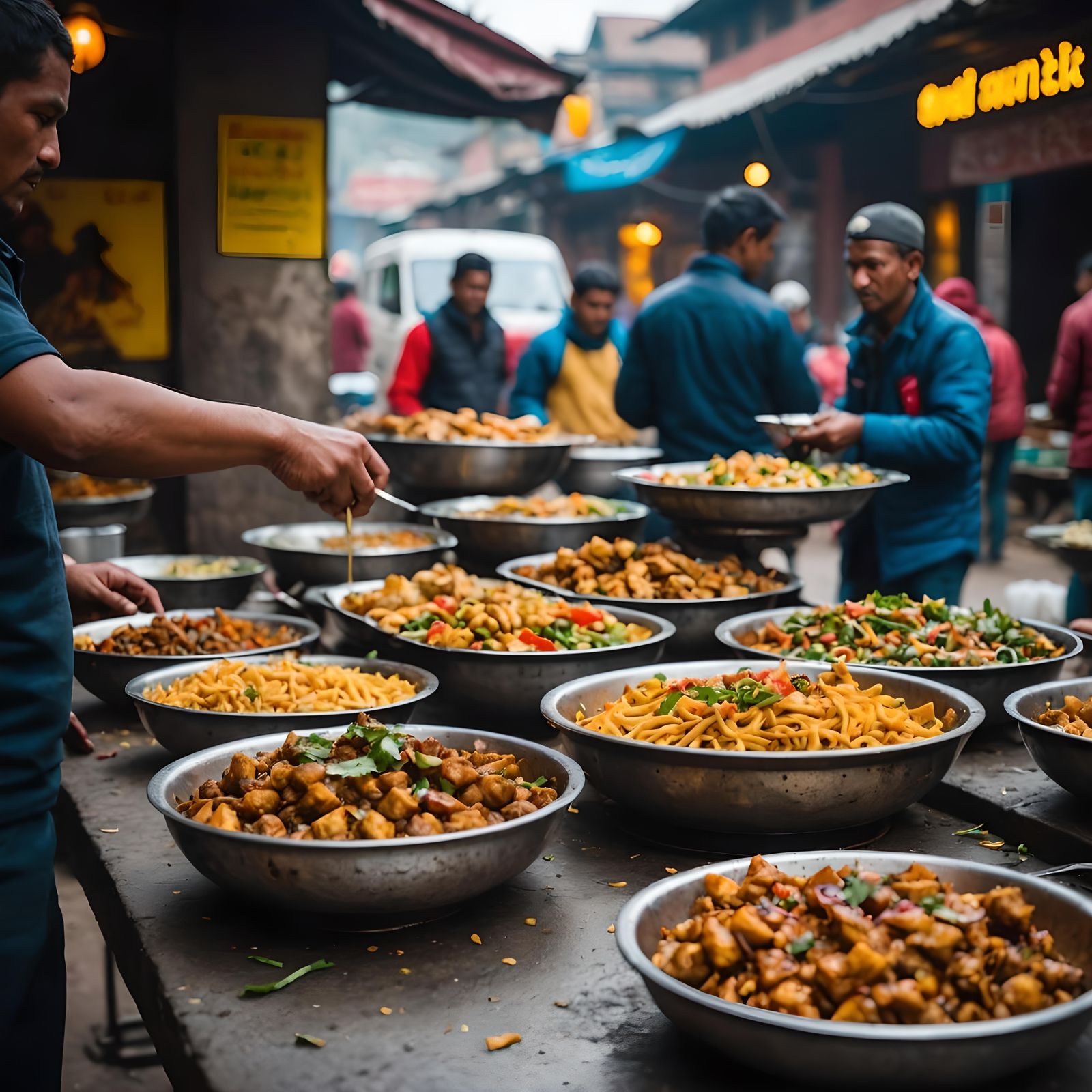 Street food from Nepal #733  by @Plumcell