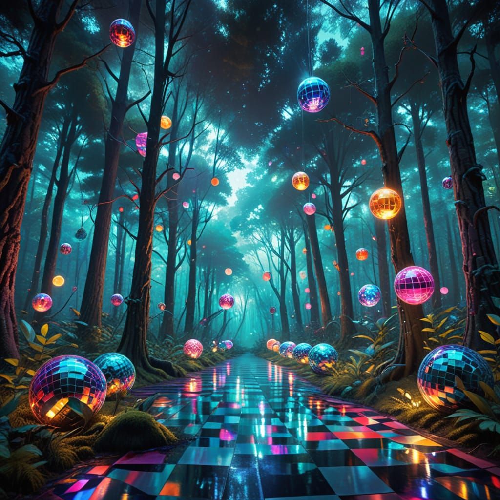 Forest Le Disco  by @SeaJayEmmm