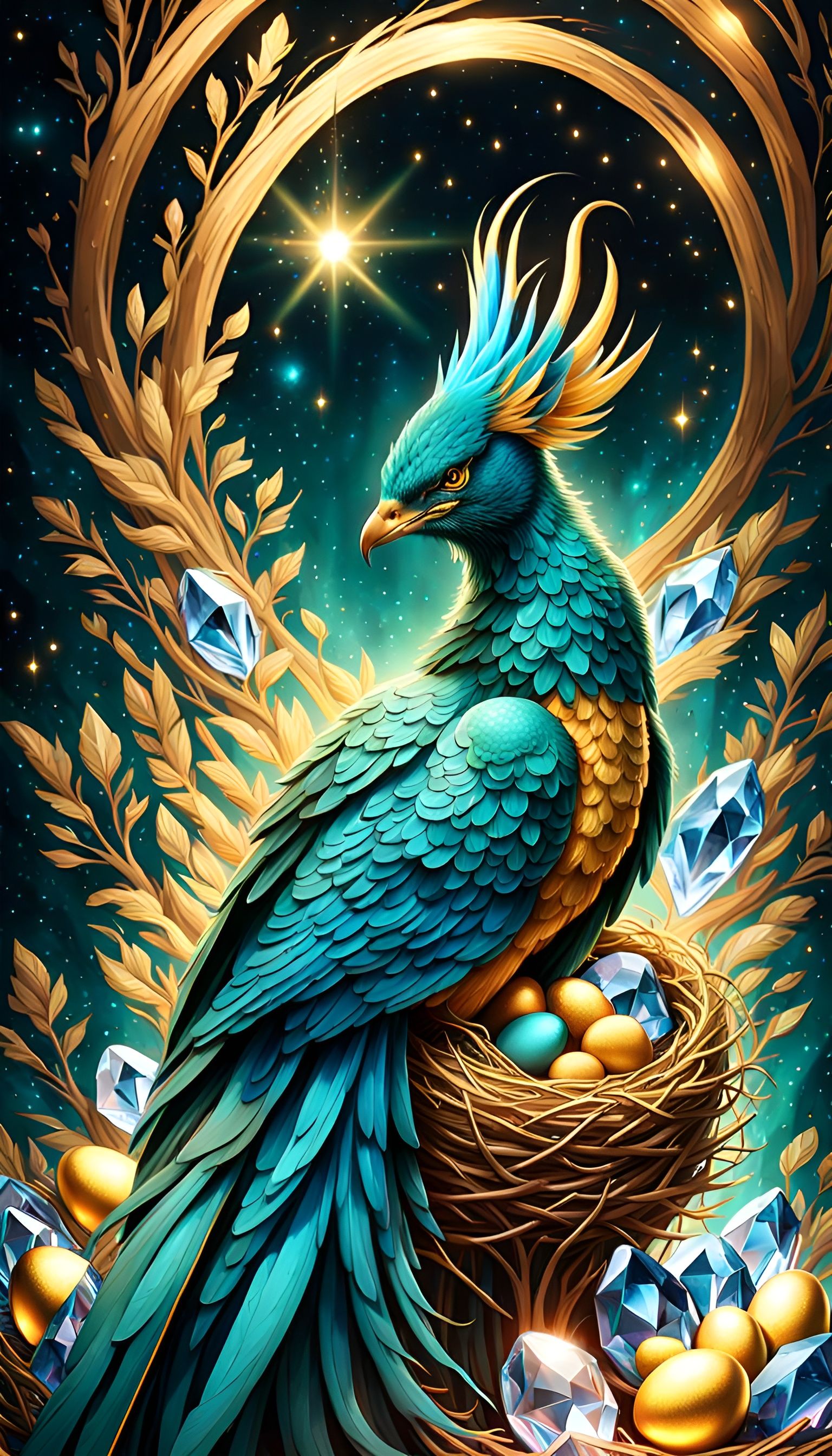 Guarding the nest  by @Lucy