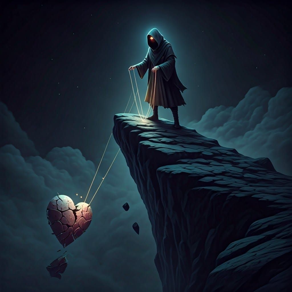 חוטים של מניפולציה בידיו של הנרקסיסט