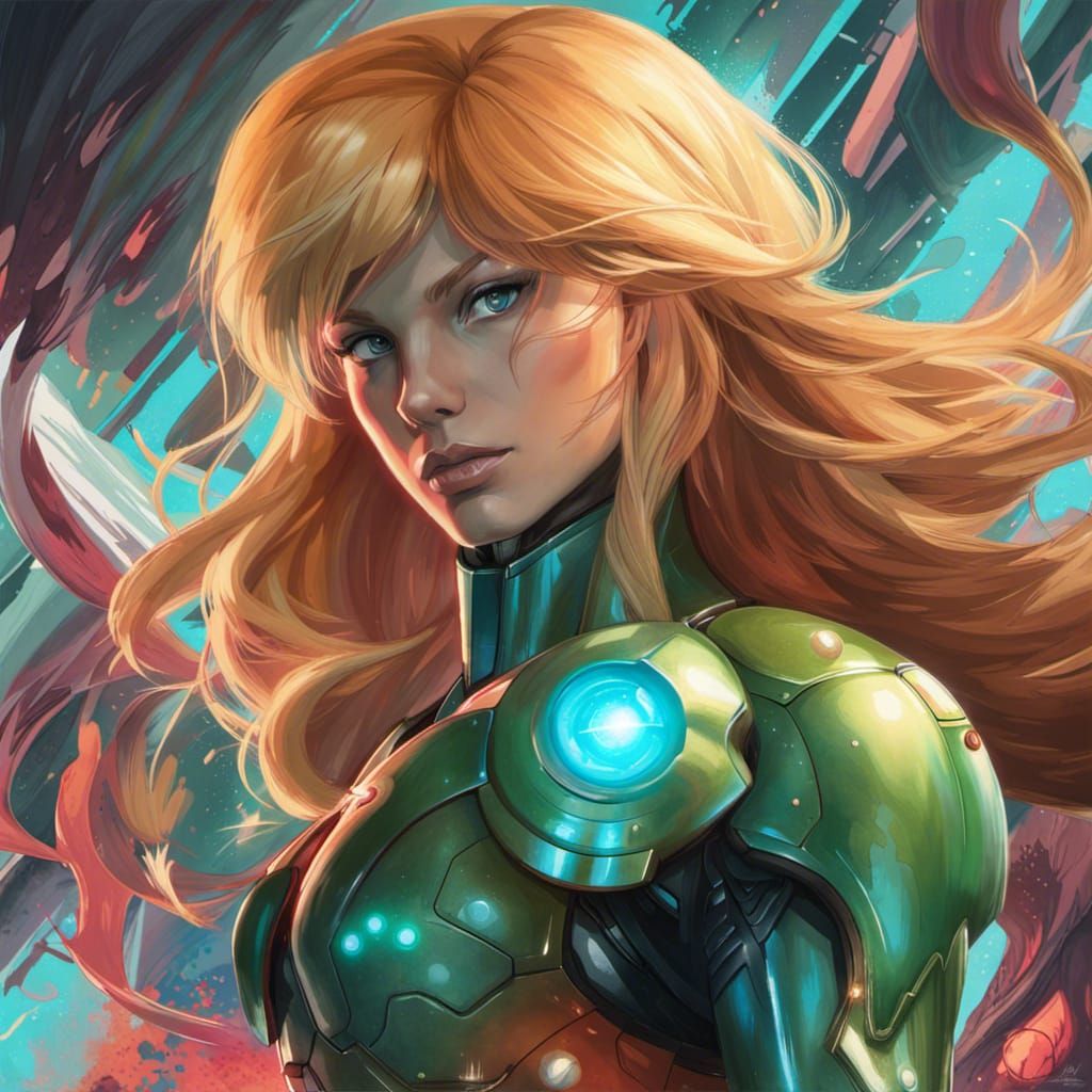 Samus - AI Generated Artwork - NightCafe Creator