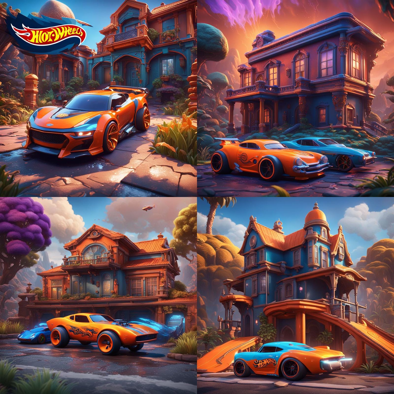 Hot Wheels Unleashed House