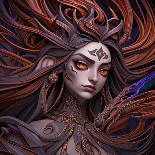 A evil sinister woman that only has the intent to ruin men a...