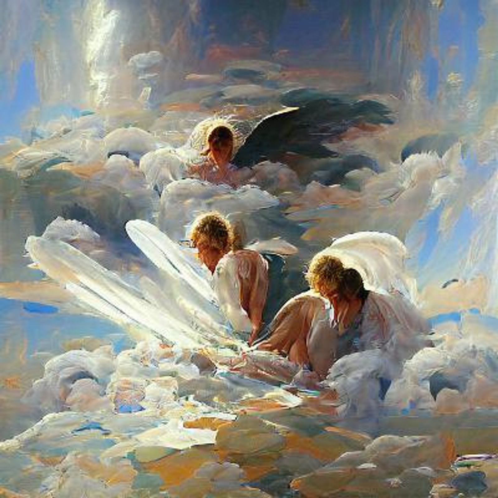 pictures of heaven and angels