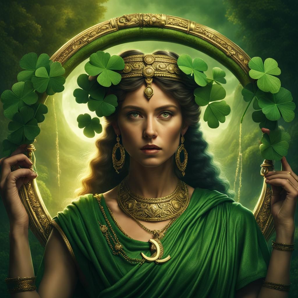 Lady Luck 1  by @Kallistratia