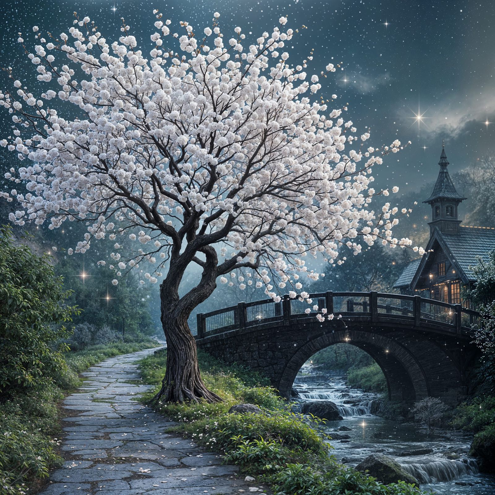 Snow tree  by @Siempreamare