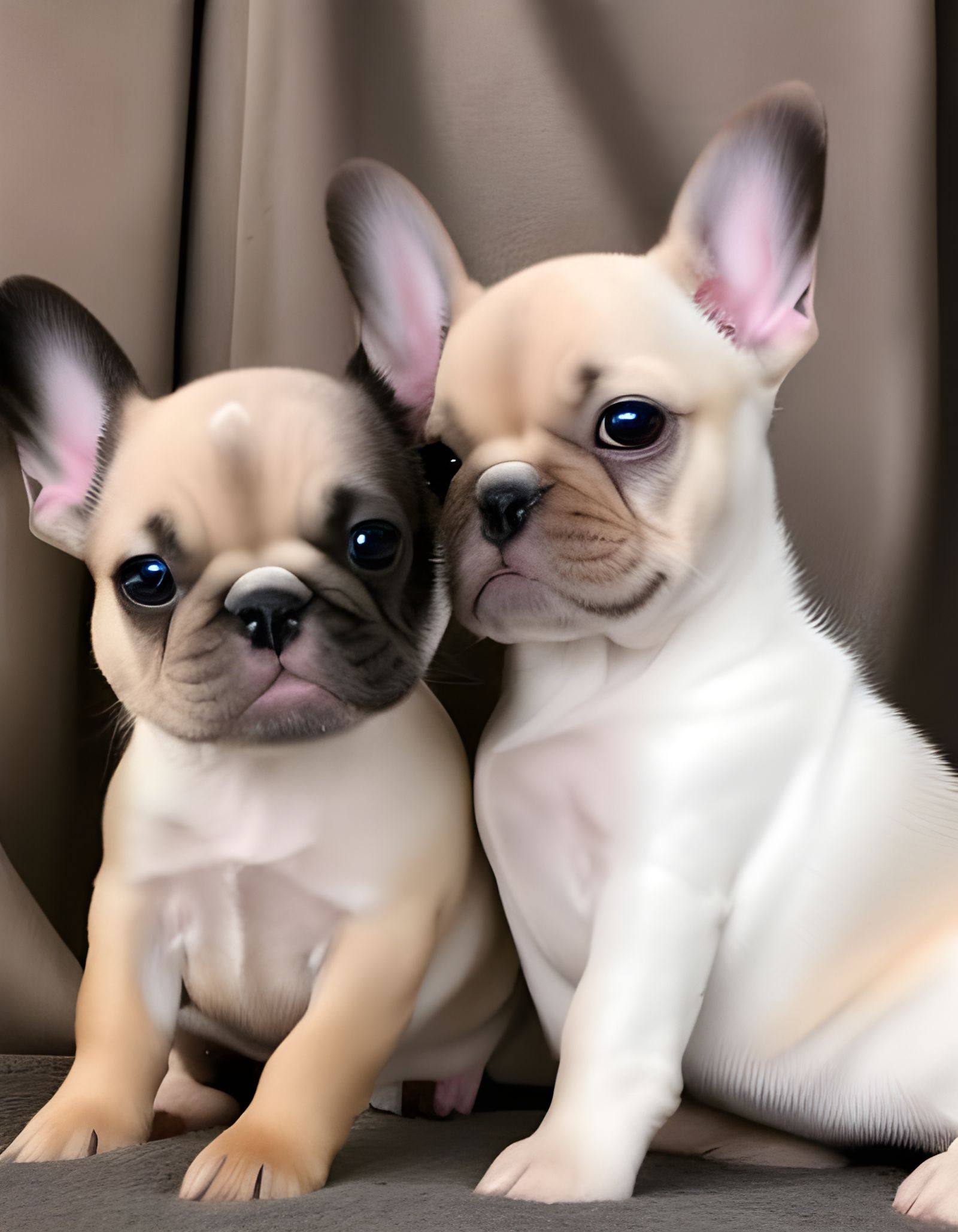 French Bulldog puppies - AI Generated Artwork - NightCafe Creator