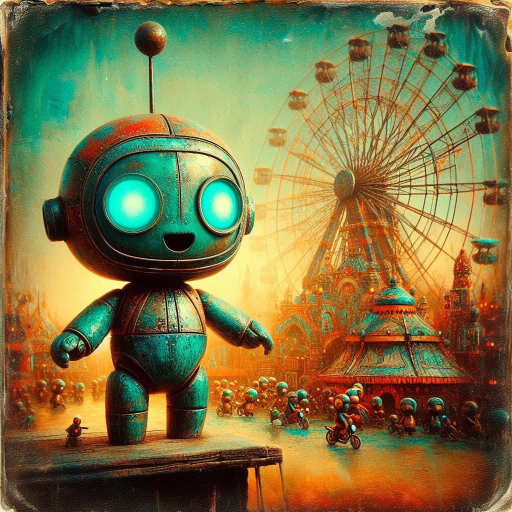 The amusement park you dream of on misty moonlit nights