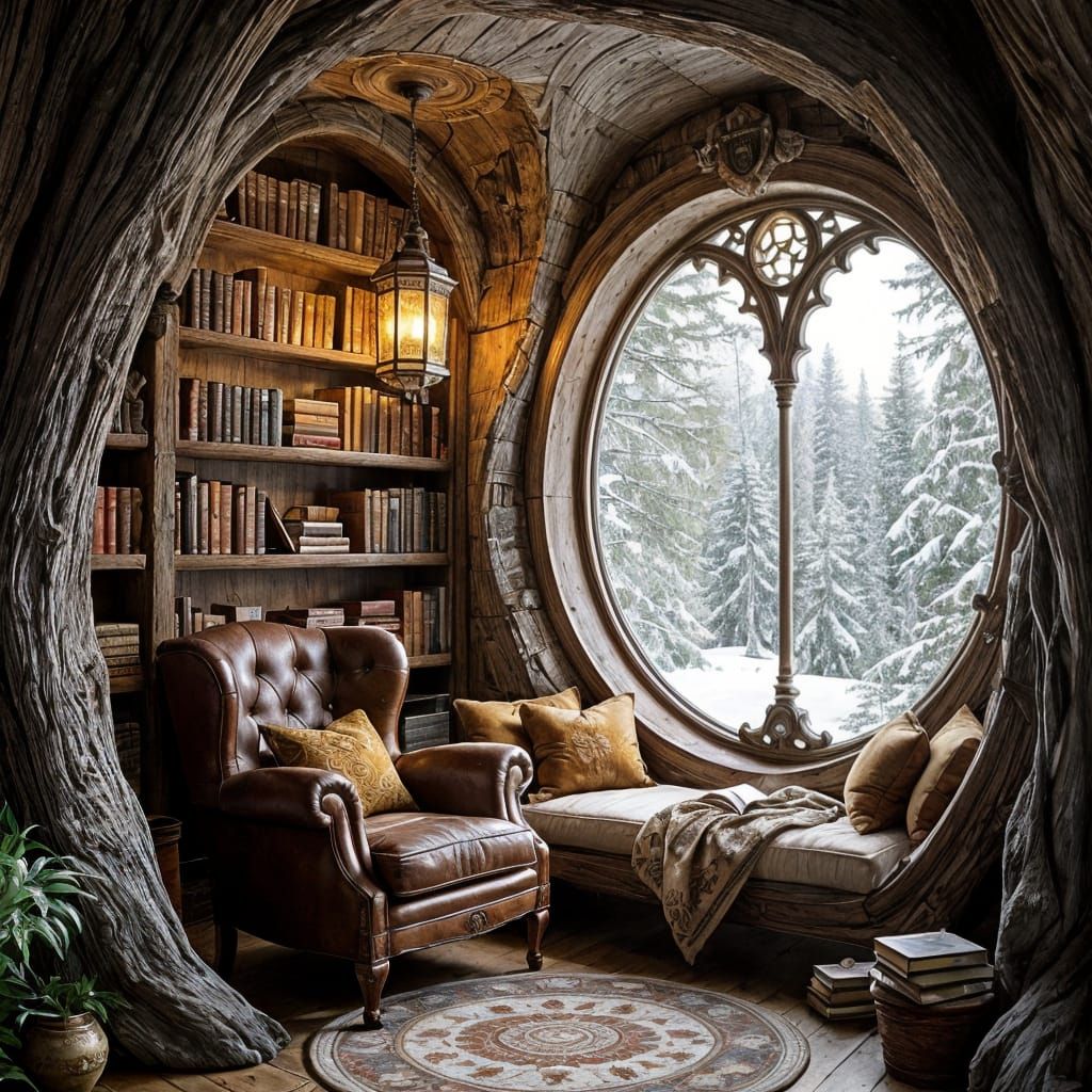 Cozy Nook  by @Black Cat