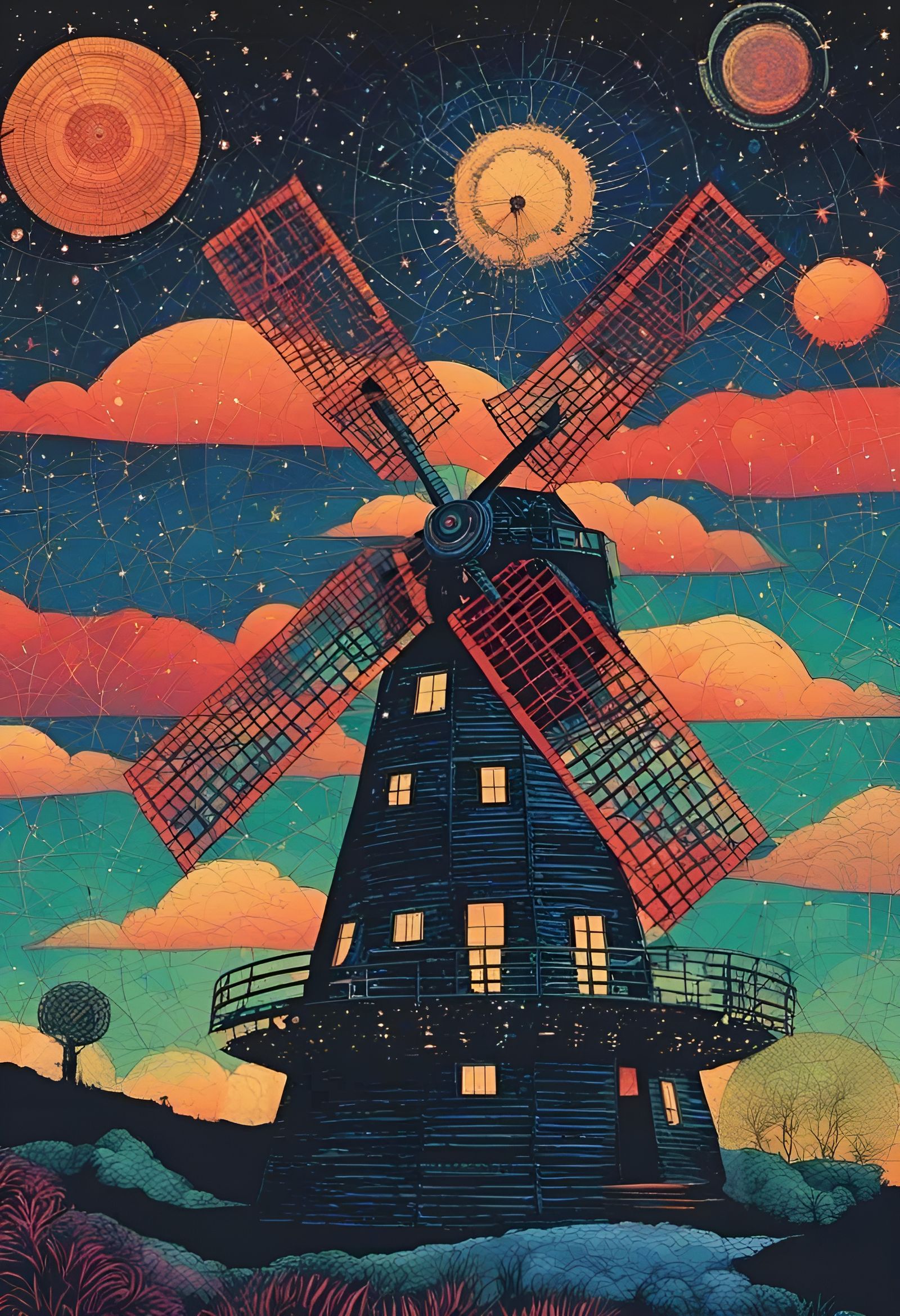 Time Windmill   by @Lourse 