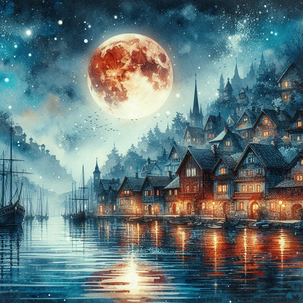 Eerie Peaceful Night