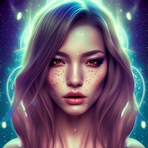 Space Freckles - AI Generated Artwork - NightCafe Creator