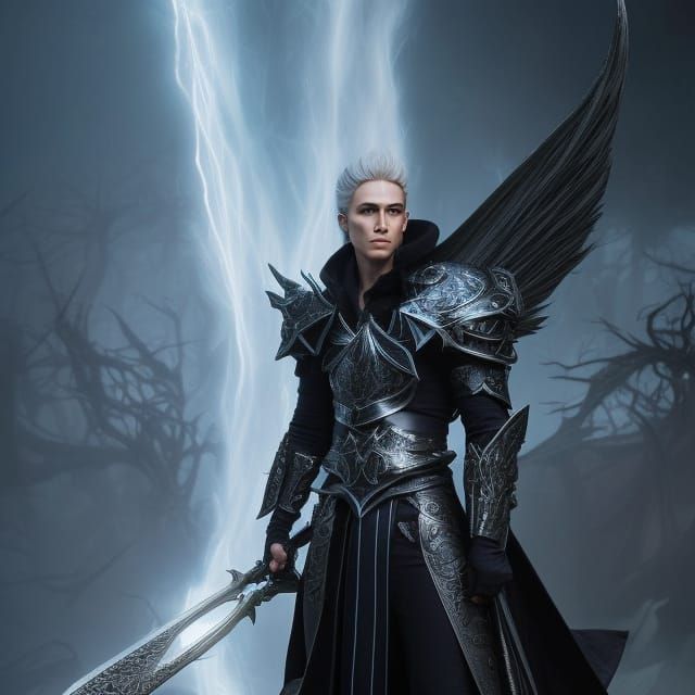 Elven Bladesinger AI Generated Artwork NightCafe Creator