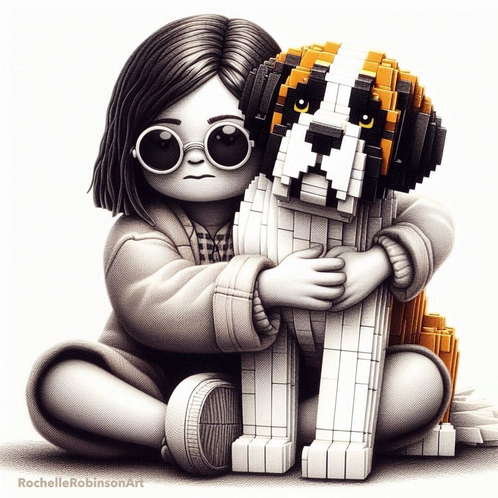 Lord Byron - Lego Art