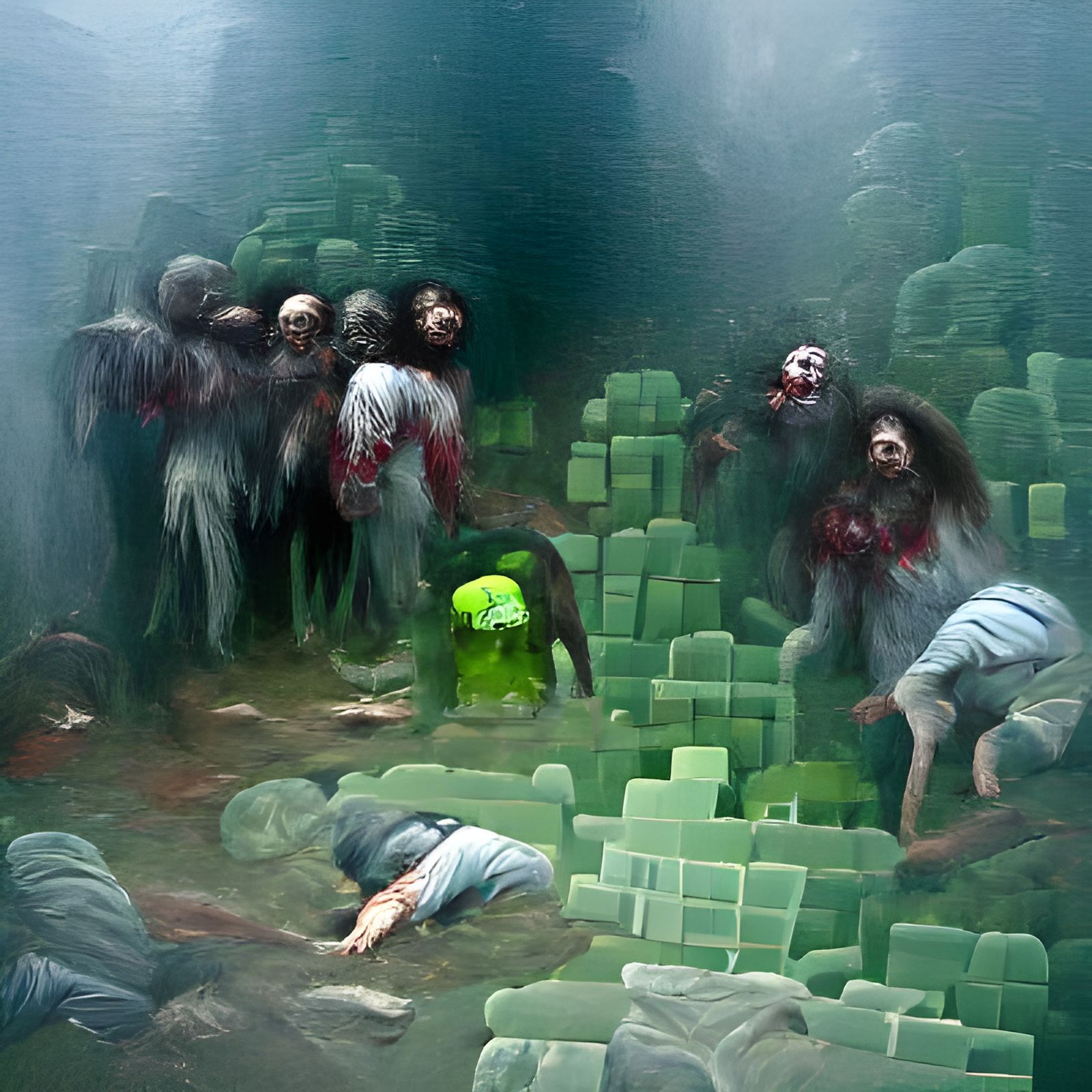 Creepers and Zombies in the Jungle #2