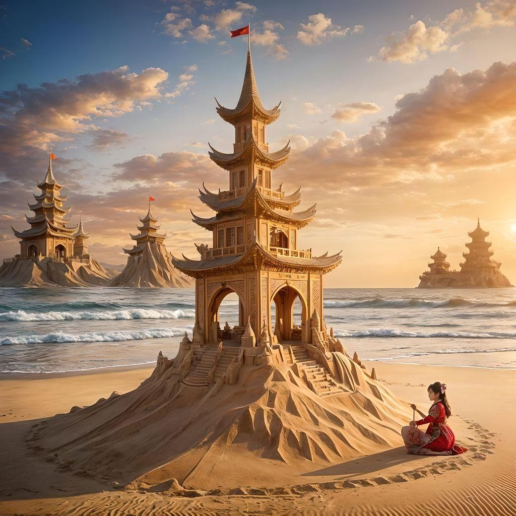 sand castles