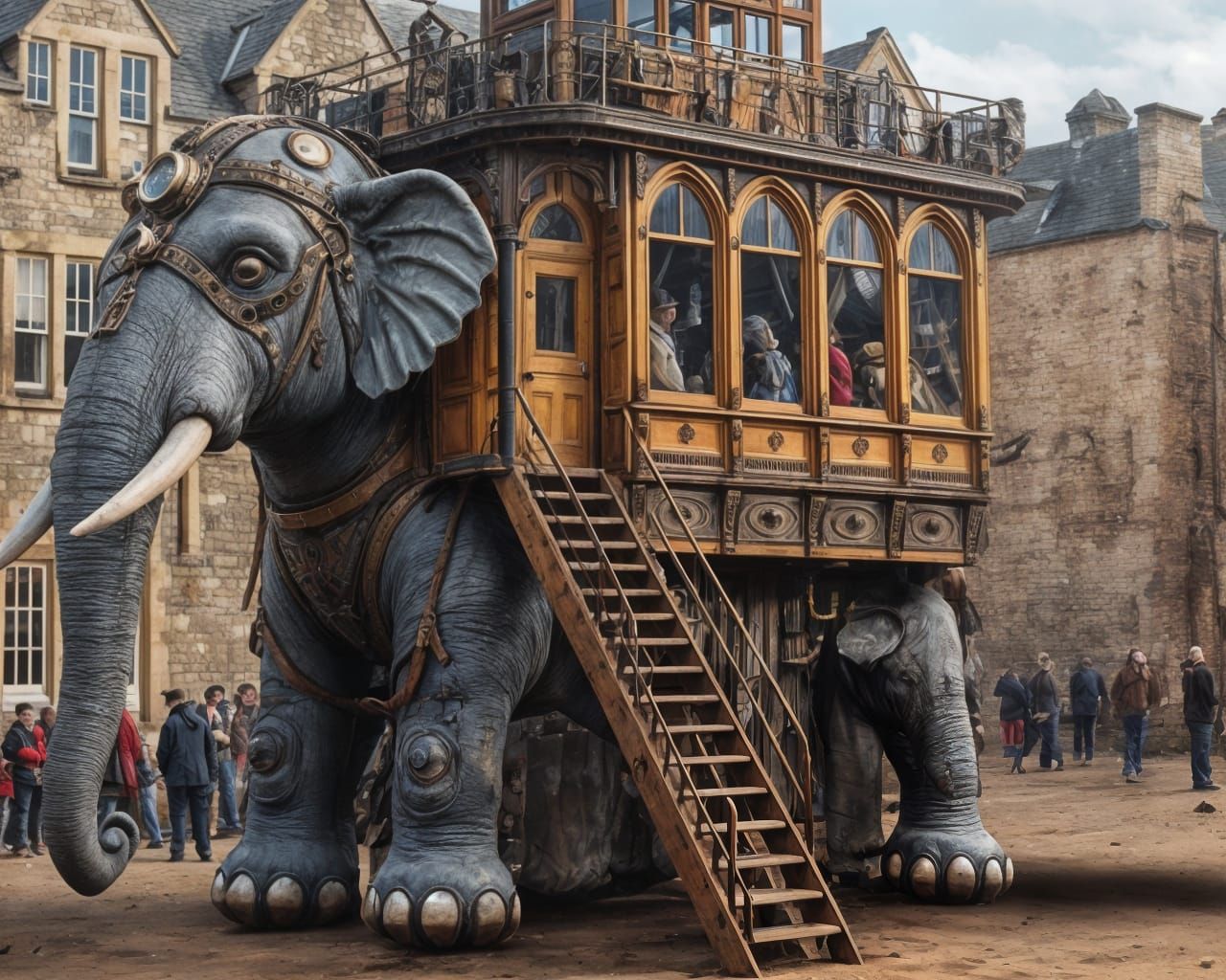 Mechanophant omnibus