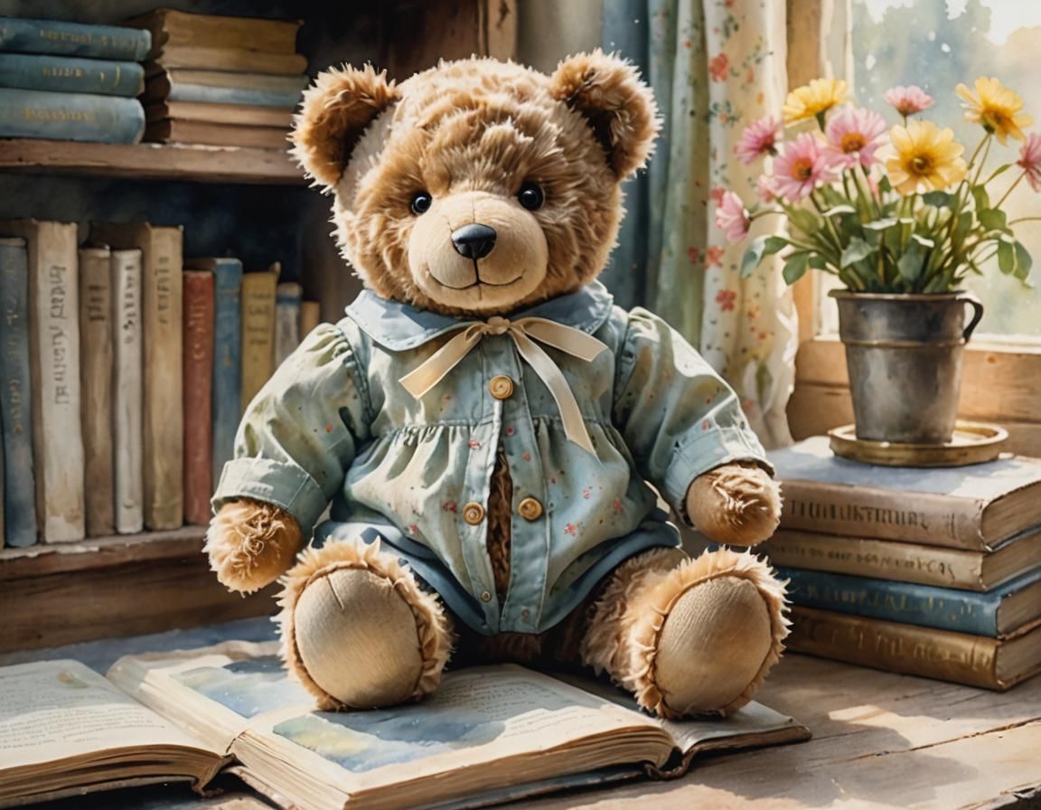 childhood keepsake  by @fiercebearart