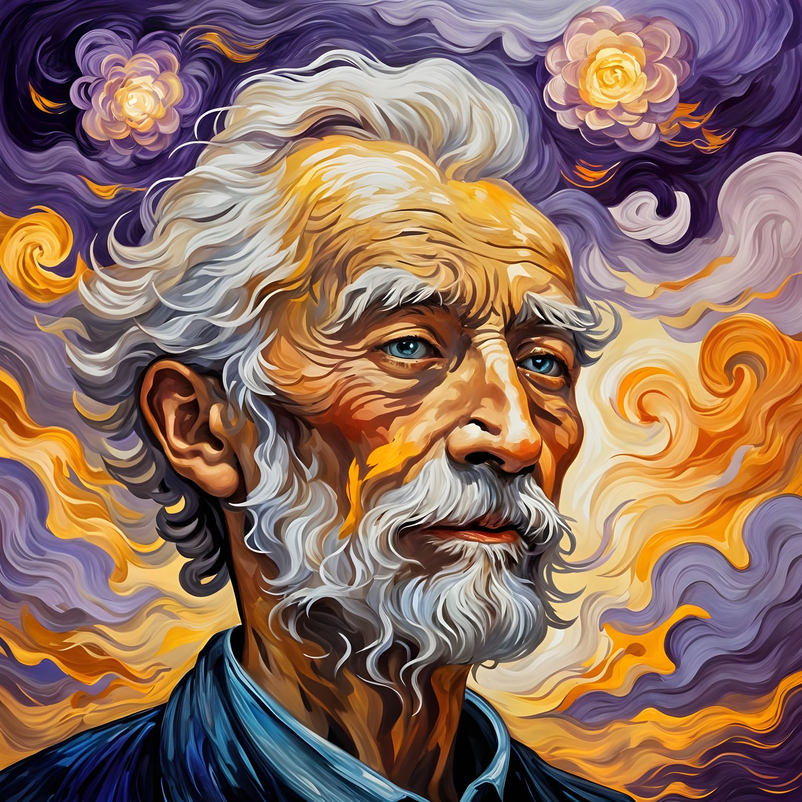 Vincent Van Gogh  by @Lulu