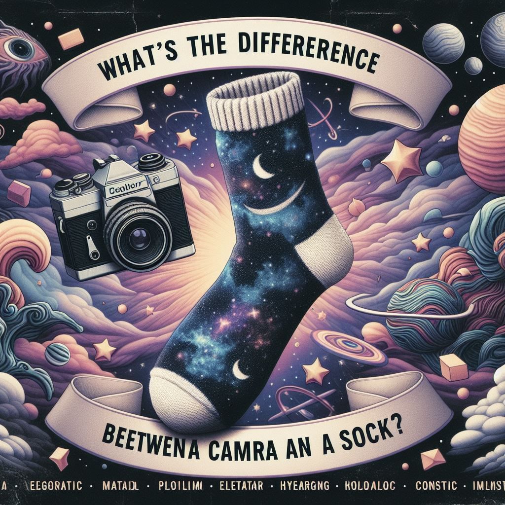 What’s the difference between a camera and a sock?