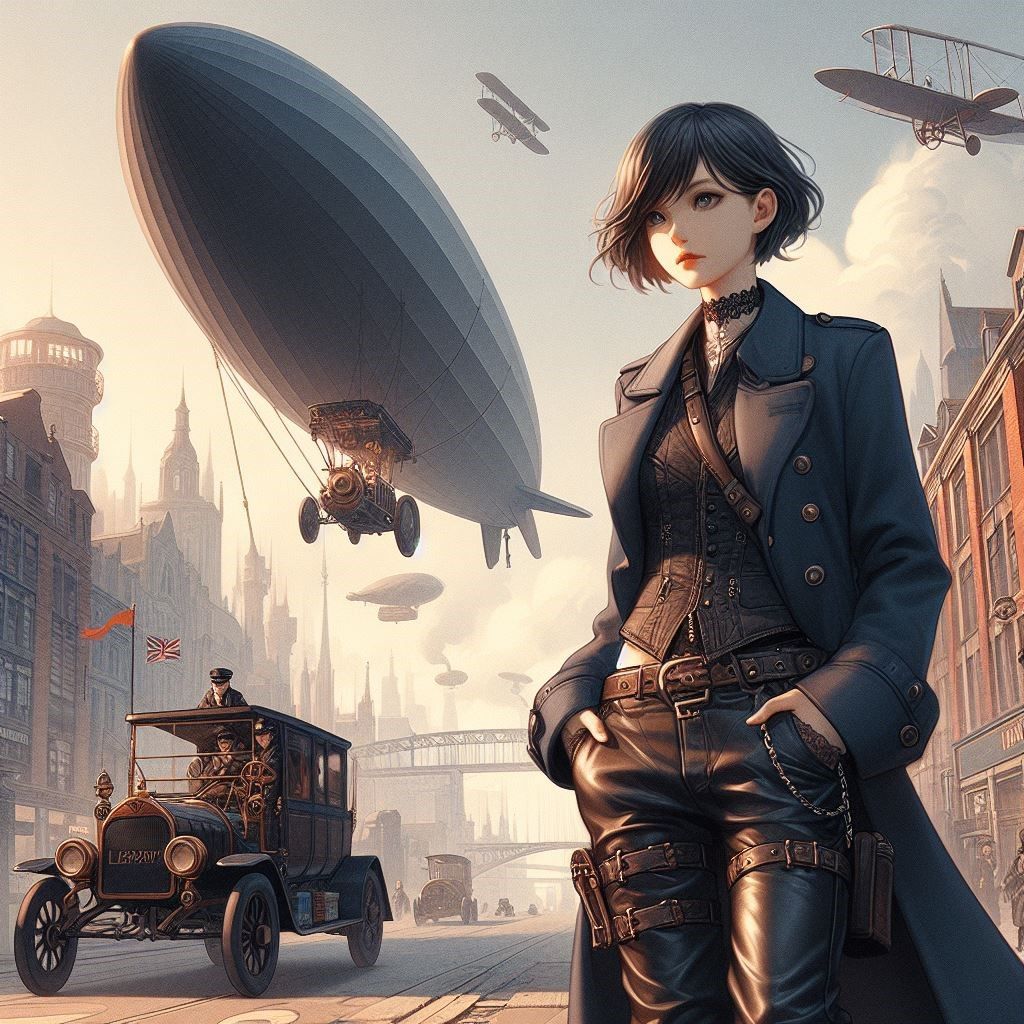 Walking down the street