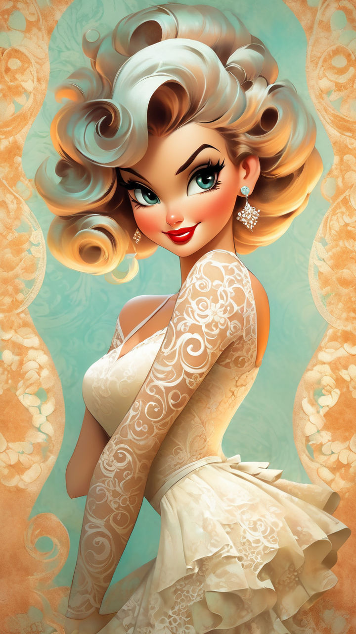 Vintage Retro Pin Up 40s Edition