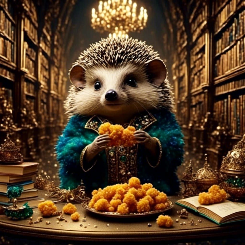 February 2: Hedgehog Day AND Tater Tot Day  by @TurningPage67
