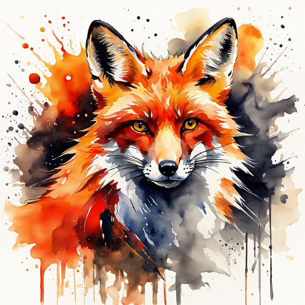 Fox - AI Generated Artwork - NightCafe Creator