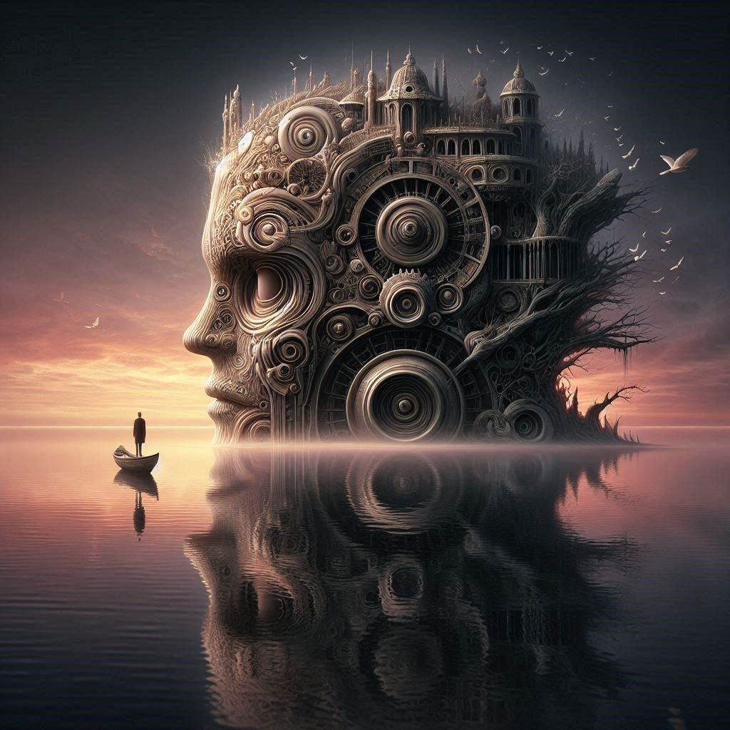 The sound of silence, surrealiste