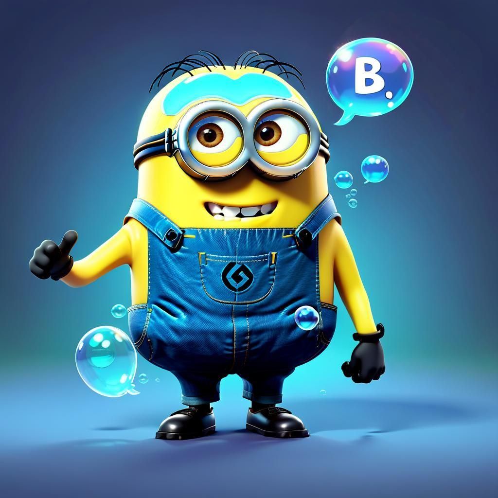 Alphabet Minion : B For … - AI Generated Artwork - NightCafe Creator