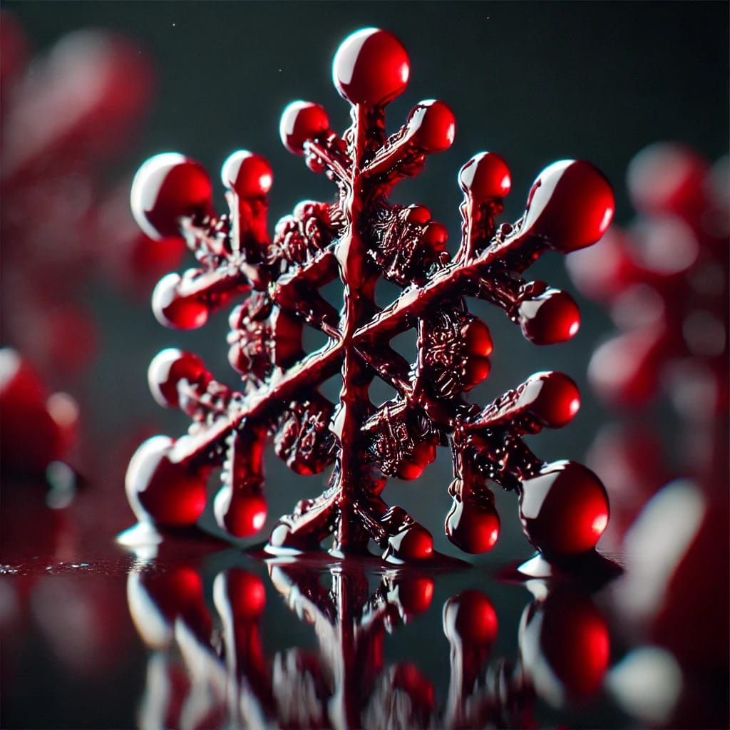 They say that no two bloodflakes are identical.