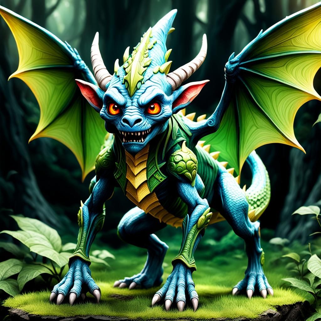 A small wyvern