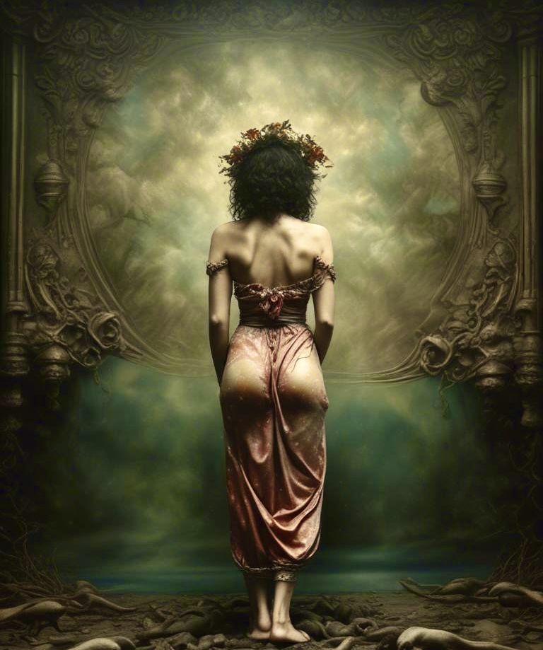 Your back is my looking glass