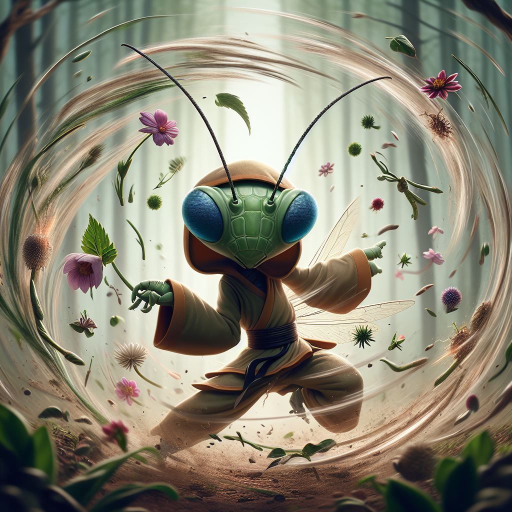 The Forest baddies Series: Green Manthis the Ghost 1