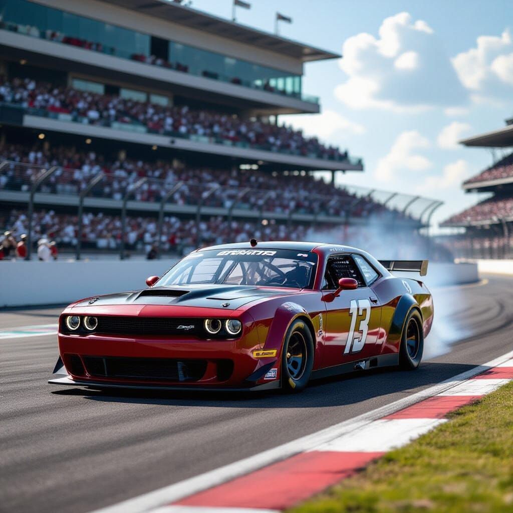 Dodge Challenger Stock car racer
