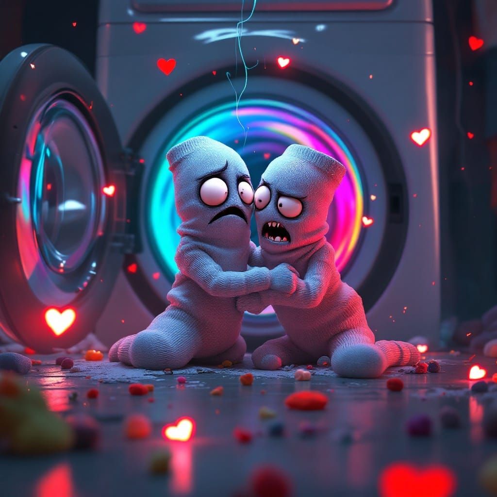 Hold on tight to me, sweetheart - people tend to get lost in there!!!  by @Bubble