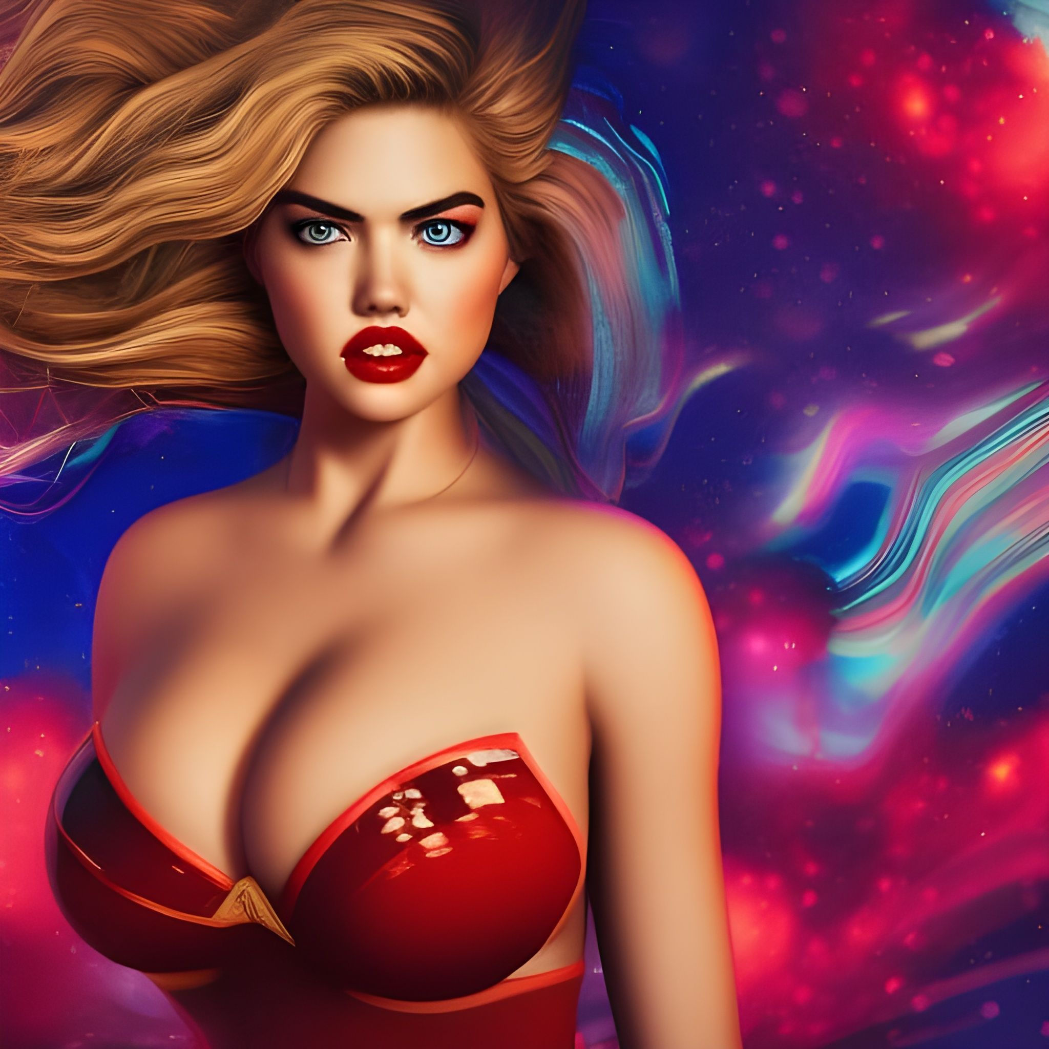 Kate Upton - AI Generated Artwork - NightCafe Creator