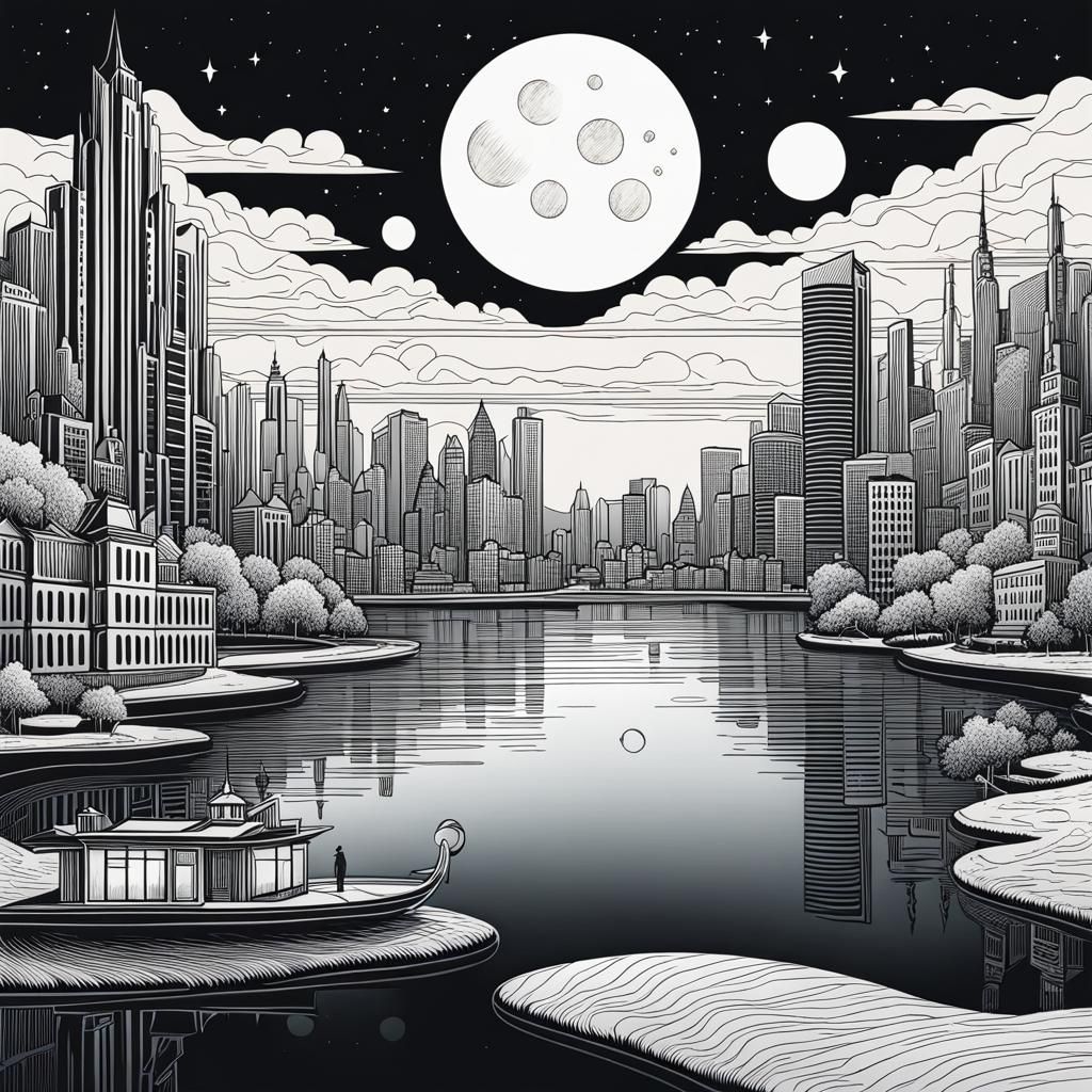City at night