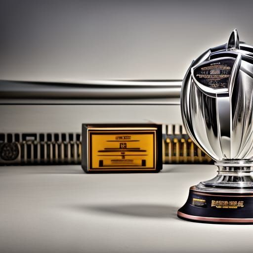 Trophy For Best Technician! - AI Generated Artwork - NightCafe Creator