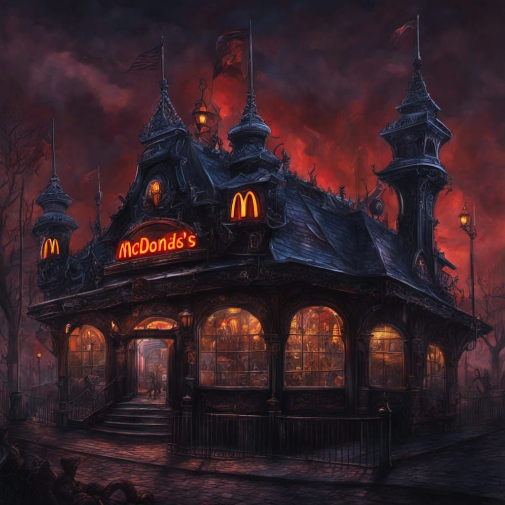 Haunted Restaraunt  by @Grub