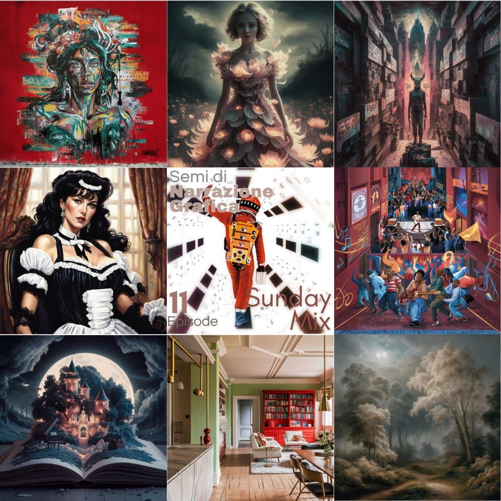 SundayMix Creative Mashup // Semi di Narrazione Grafica