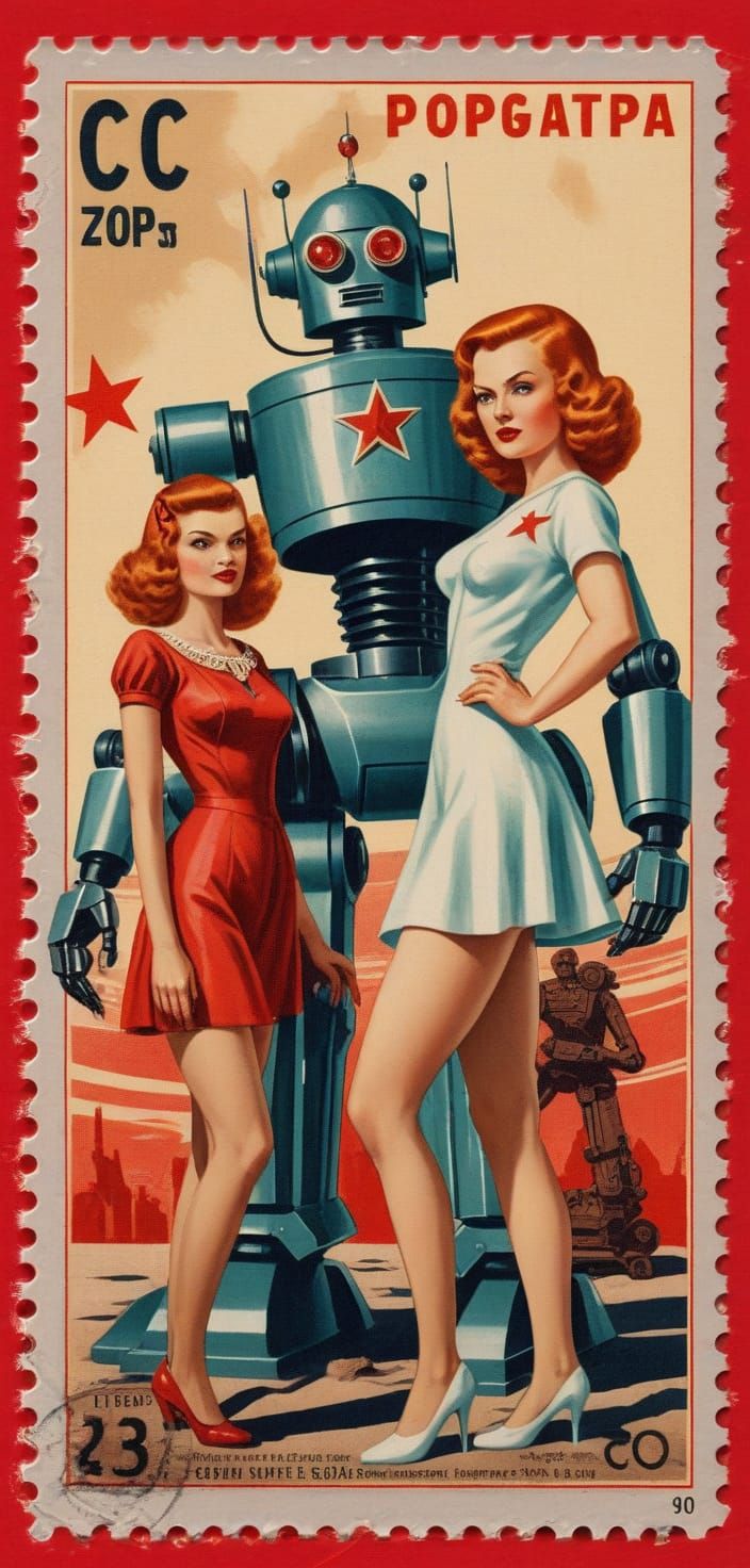 Space Stamps Russian Edition 33