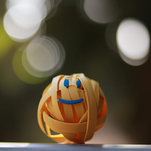 Rubber Band Ball as a Emoji  by @Band Ball Guy