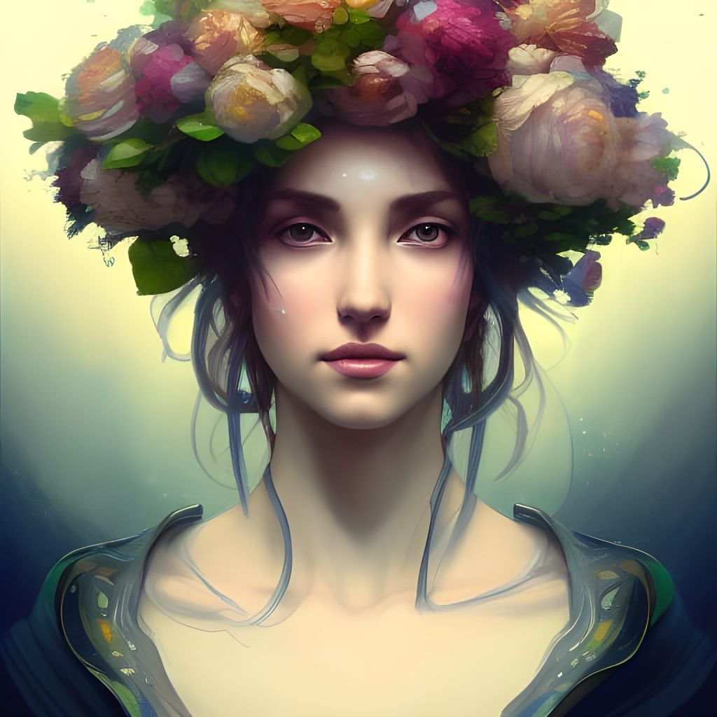flowers crown