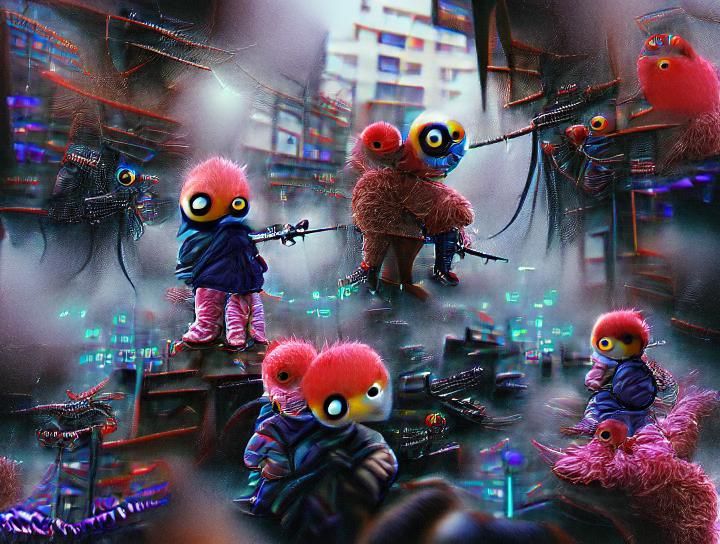 Elmo hunting nightmare children