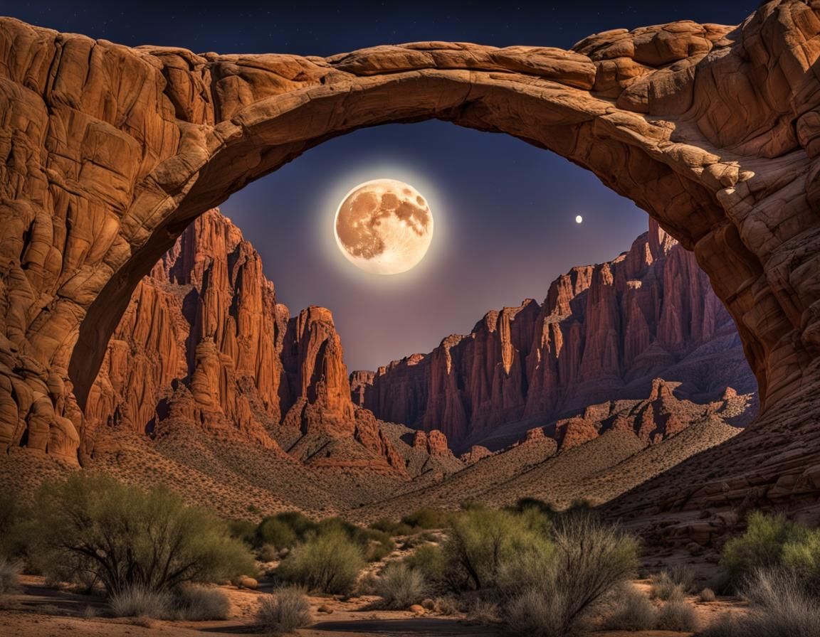 Moon Rise  by @Wyldkat