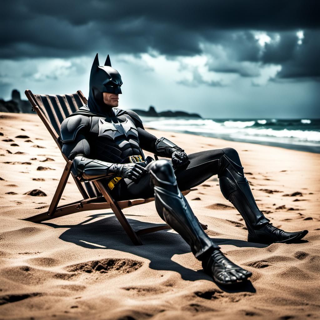 Batman Derserves A Vacation Too!  by @Shawn Michael Duffy